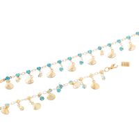 Metal non-slip chain, with rhinestone, for glasses and masks GL156