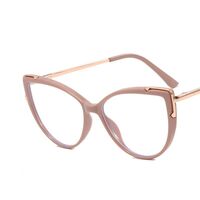 Combined (metal + TR90) glasses with blue light protection and flex for women TR5005-PN