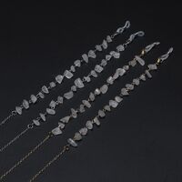 Fashion glasses chain natural stone transparent color GL1209
