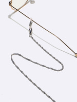 Черная цепочка для очков с жемчугом GL1376