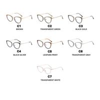 Очки комбинированные (металл + TR90) с защитой от синего света TR11274-PN