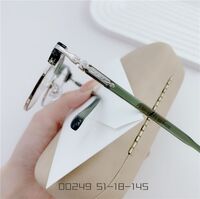 Оправа гибридная, металл + TR90, линзы с Blue Block покрытием SANTA 00249