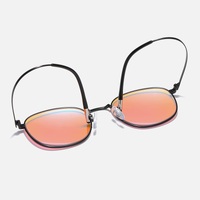 Металлические очки с защитой от синего света Blue Block для дальтоников 225色盲镜