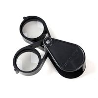 Folding magnifier with two lenses YT80532, diameter 30 mm, magnification X20