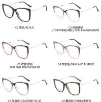 Оправа для очков пластиковая TR90 с защитой от синего света, с флексом FA87152