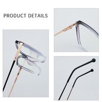TR90 plastic frame or glasses with blue light protection, with spring hinges FA87119