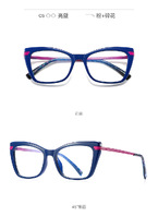 Plastic frames for glasses TR90+CA material (flex hinges) FOCUS FCS2065