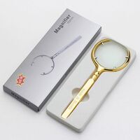 Magnifier, magnifying glass with handle 1110B-XX, diameter: 60 mm, magnification: 8X