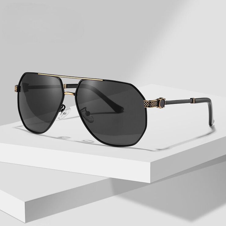 Polarized metal sunglasses with UV400 protection 2868-GT
