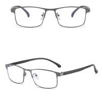 Metal eyeglasses for reading V6010, diopters from 0.50 to -6.00, not centered 