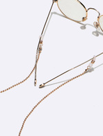 Набор из двух золотых и серебряных цепочек для очков GM162