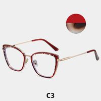 Combined frame (metal + TR90) or glasses with blue light protection, with spring hinges FA87260