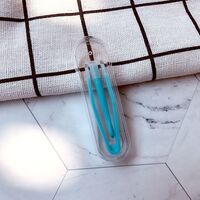 Пинцет пластиковый в индивидуальной упаковке в коробочке 