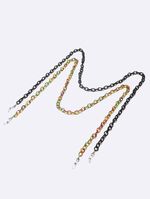 Эластичная нескользящая цепочка, набор из двух предметов, для очков и масок GM117