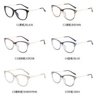 TR90 plastic frame or glasses with blue light protection, with spring hinges FA87140