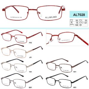 Cheap metal frames for glasses Allmilmo AL7028