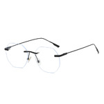 Metal Blue Block glasses with blue light protection FENQI F6213