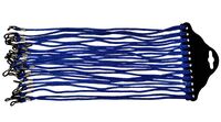 Braided string eyeglasses holder (blue), 60 cm (price for a pack - 12 pieces)