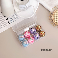 Mini set with contact lens cases WK400, 4pcs