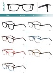Acetate plastic frames for glasses with spring hinges Big City F3040