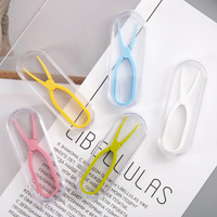 Silicone tweezers 7.7 cm in individual box PC-339-1 镊子 - 剪刀 带盒子的夹子