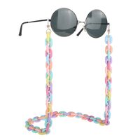 Разноцветная толстая акриловая цепочка для очков GB061