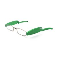 Plastic reading pince-nez glasses with case folding 6028, diopters from +0.00 to +3.50, RMC=62-64
