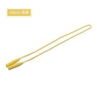 Шнурок-фиксатор для очков силиконовый 27 см, отверстие 4*7 мм