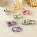 Мини-набор для мягких контактных линз выдвижной W-CT15彩虹月亮女孩