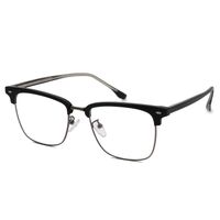 Hybrid frame, metal + TR90, with Blue Block coating SANTA 1538
