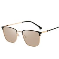 Очки металлические фотохромные с защитой от синего света 9667-GT