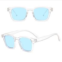 Fashionable sunglasses with colored lenses KY3351铰链