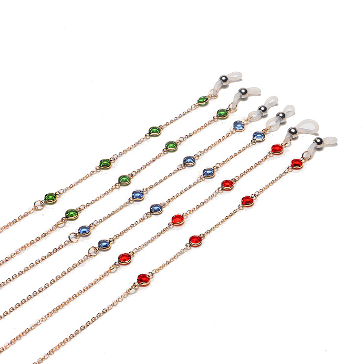 Цепочка для очков с листьями GL1251