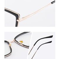 Оправа для очков комбинированная (металл + TR90) с защитой от синего света, с флексом FA87067