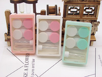 Mini set with contact lens cases XF6601, 2pcs