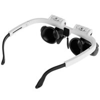 Binocular magnifier with backlight, magnifying glass with head mount 9892H-1-XX, magnification: 8Х, 15Х, 23Х