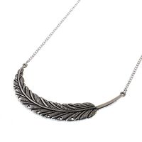 Металлическая нескользящая цепочка серебряного цвета, с пером, для очков и масок GL070