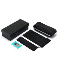 Sunglasses and eyeglasses hard shell case + extra kit HD20223040