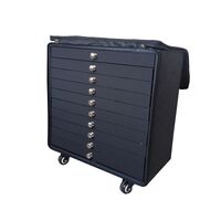 Передвижной бокс (ящик, чемодан, кейс, кофр, органайзер, витрина) на колёсах для оправ и очков на 120 мест JS-C221225