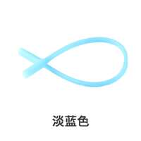 Шнурок-фиксатор для очков силиконовый 17/20 см, отверстие Ø5 мм