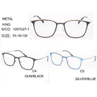 Plastic frames for glasses, acetate material Big City 1267G27-1