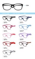 TR90 plastic eyeglasses frame for kids 1254TR
