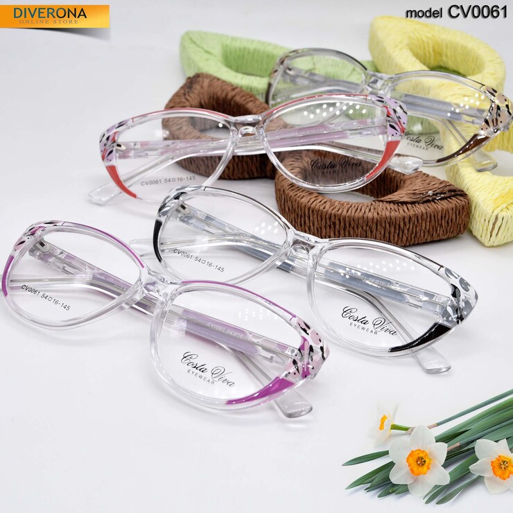 Plastic eyeglass frames Costa Viva CV0061