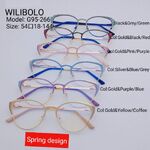 Оправа металлическая ультратонкая с флексом Wilibolo G95-266