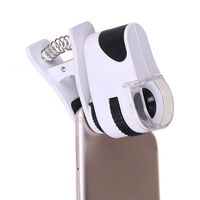 Portable microscope for phone mounting 15-50X, magnification: 50X