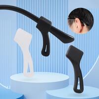 Stopper - eyeglasses temple attachment, anti-slip earhook, 24*7 mm