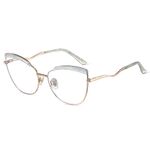 Combined frame (metal + TR90) or glasses with blue light protection, with spring hinges FA87278