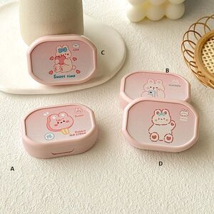 Mini soft contact lens kit TZ007粉兔