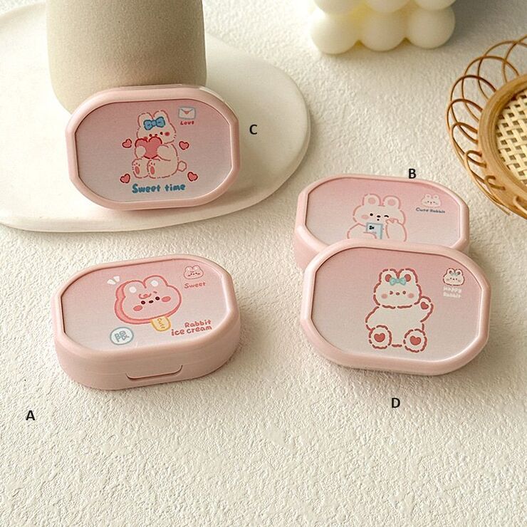 Мини-набор для мягких контактных линз TZ007粉兔