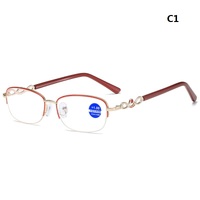 Metal eyeglasses for reading KY9011-9012, diopters from +1.00 to +4.00, PD62-64